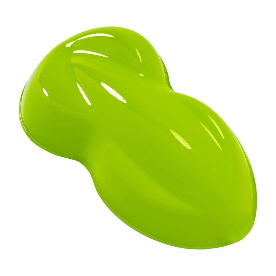 Lime Green Basecoat Clearcoat Quart Complete Paint Kit