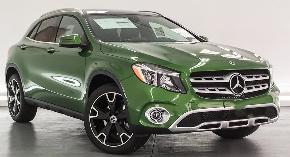 Mercedes 175 Kryptonite Green Basecoat Clear Quart Complete Paint Kit