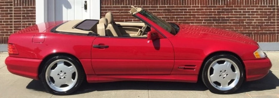 Mercedes 582 Imperial Red Basecoat With Reducer Gallon (Basecoat Only)