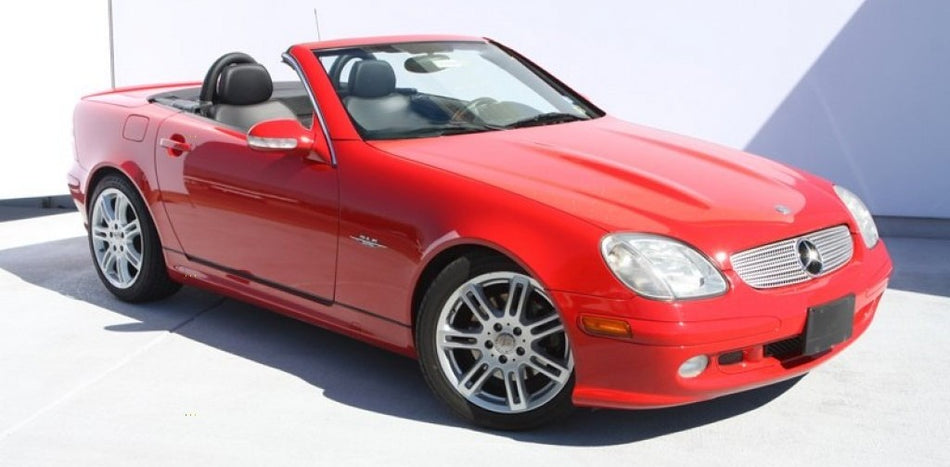 Mercedes 586 Magma Red Basecoat With Reducer Quart (Basecoat Only)