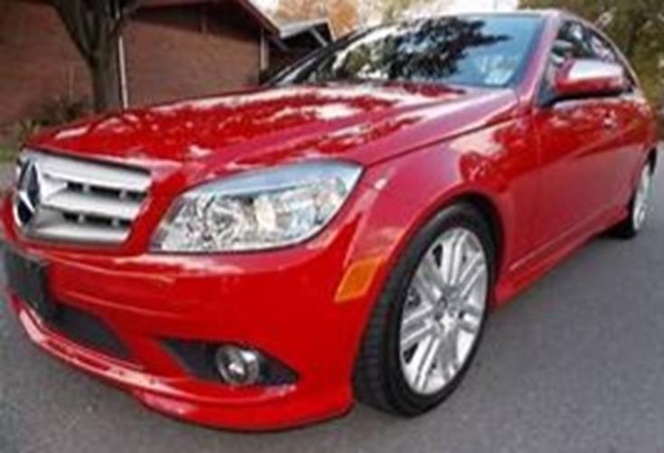 Mercedes 590 Mars Red Basecoat Clearcoat Complete Gallon Kit