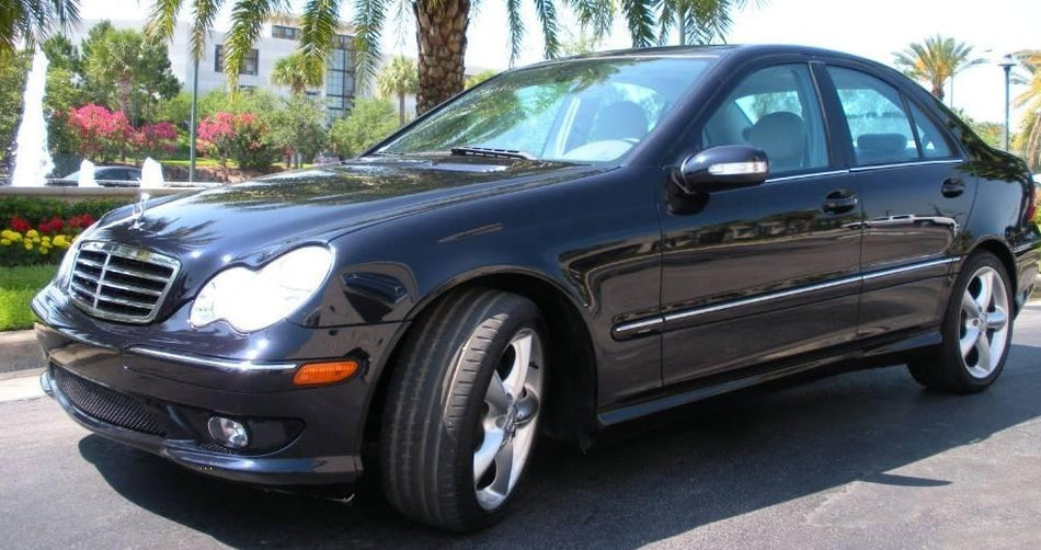 Mercedes 768 Diamond Black Metallic Basecoat Clearcoat Complete Gallon Kit
