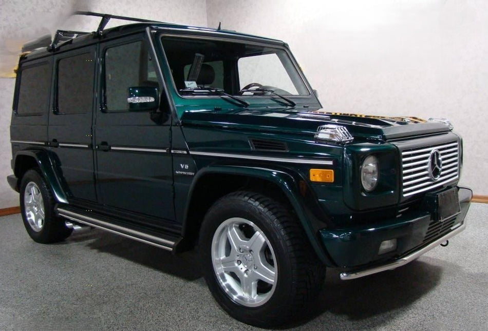 Mercedes 816 Everest Green Metallic Basecoat Clearcoat Quart Complete Paint Kit