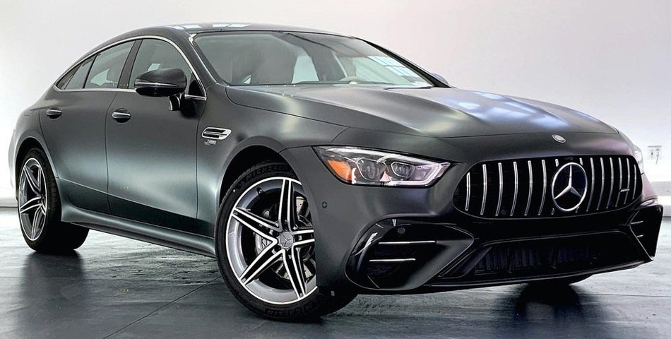 Mercedes 818 Graphite Gray (Matte) Basecoat Clearcoat Quart Paint Kit