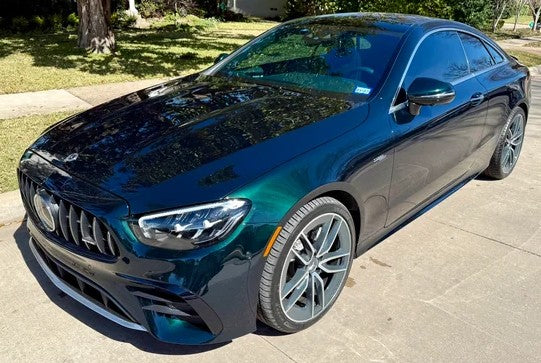 Mercedes 989 Emerald Green Metallic Basecoat With Reducer Quart (Basecoat Only)