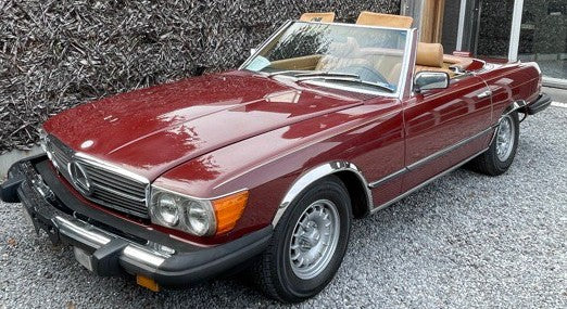 Mercedes DB501 Orient Red Basecoat With Reducer Gallon (Basecoat Only)