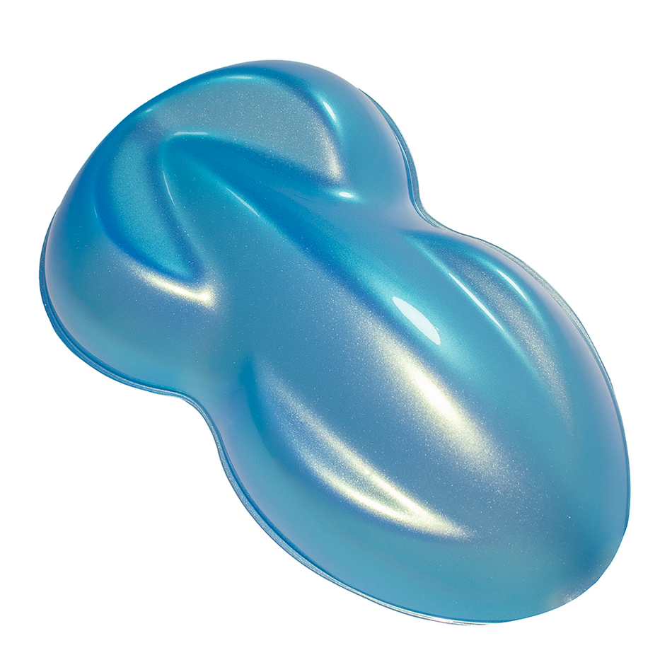 Mother of Pearl Over Race Blue Basecoat Gallon Car Auto Paint Kit