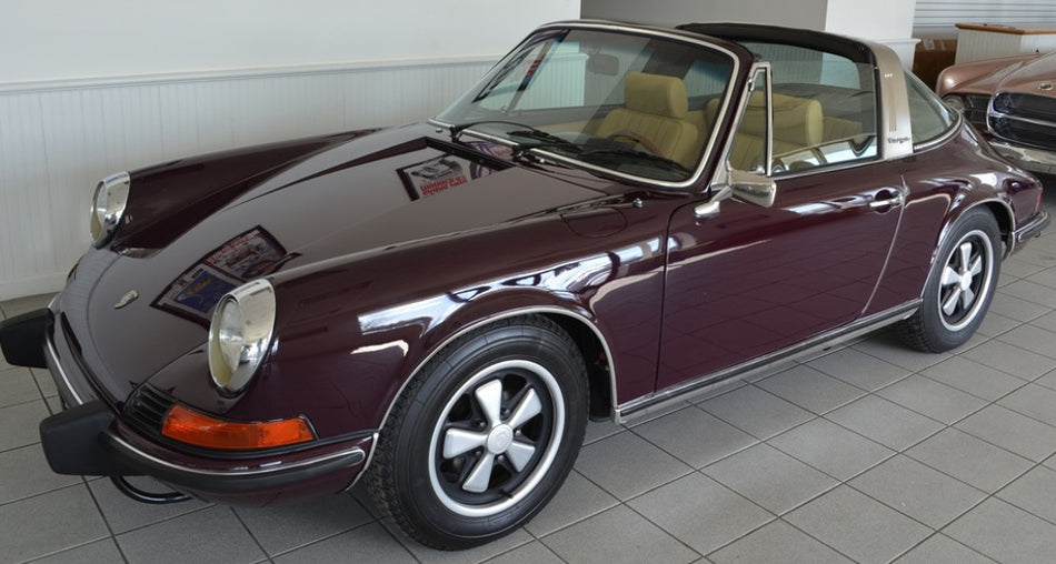 Porsche 025 Aubergine Basecoat Clearcoat Quart Complete Paint Kit