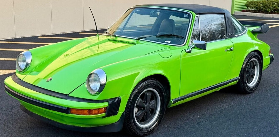 Porsche 137 Lime Green Basecoat Clearcoat Complete Gallon Kit