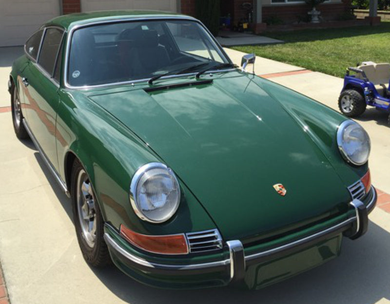 Porsche 213 Irish Green Basecoat Clearcoat Quart Complete Paint Kit