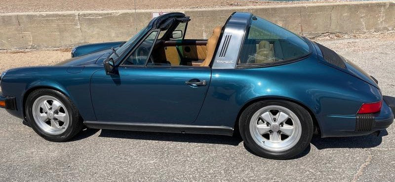 Porsche 376 Petrol Blue Basecoat With Reducer Gallon (Basecoat Only)