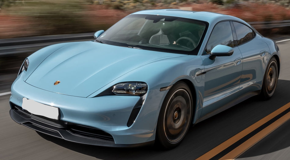 Porsche K5J Frozen Blue Basecoat With Reducer Gallon (Basecoat Only)
