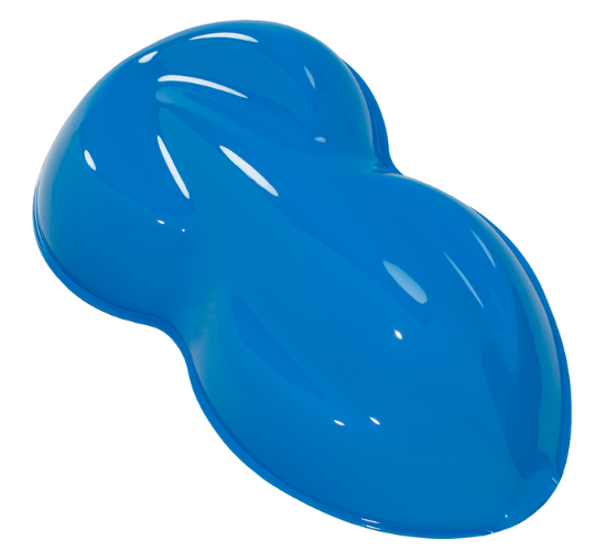 High Gloss Racing Blue 2K Acrylic Urethane Single Stage Gallon Paint K ...
