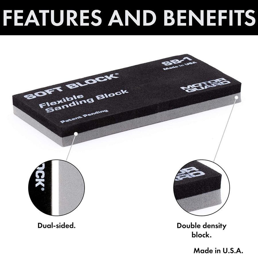 Motor Guard Soft Block Sanding Block 2-5/8