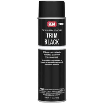 SEM Trim Black Aerosol 15oz