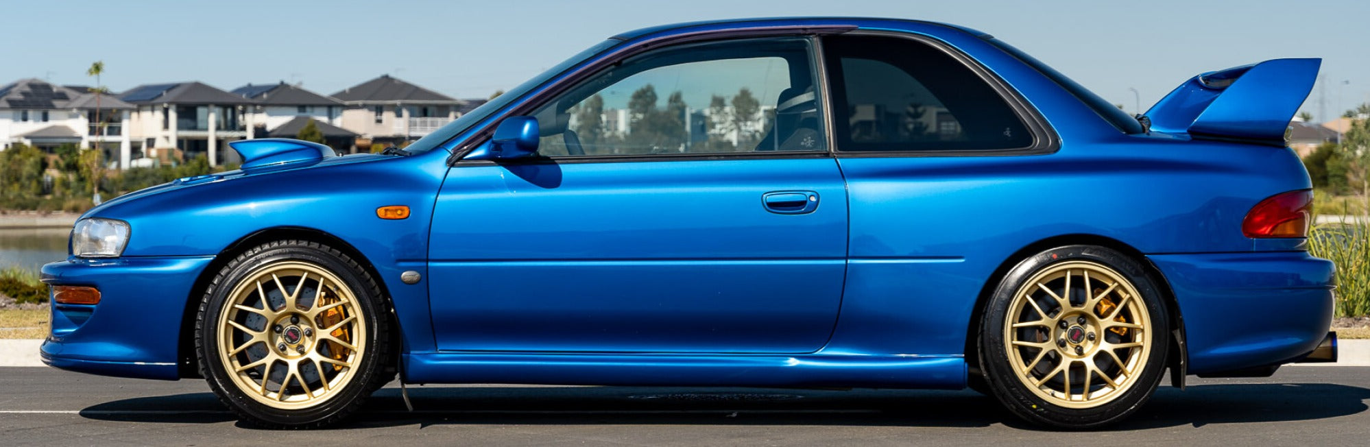 Subaru 74F Sonic Blue Basecoat Clearcoat Complete Gallon Kit