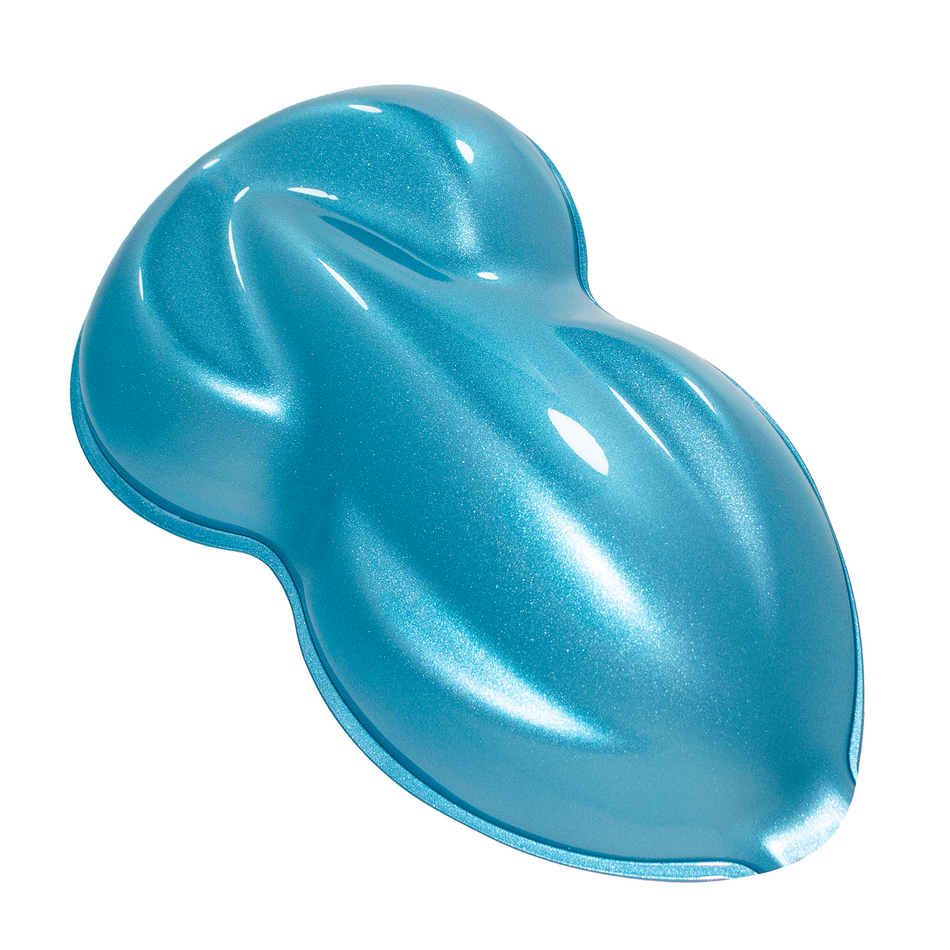 Surfer Blue Metallic Basecoat Clearcoat Quart Complete Paint Kit