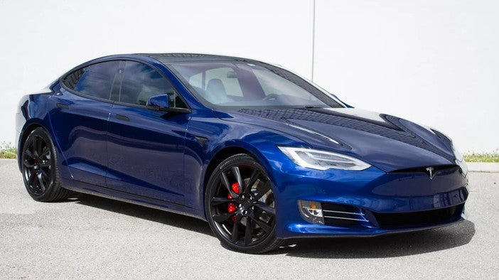 Tesla PPSB Ocean Blue Metallic Basecoat Clearcoat Quart Complete Paint Kit