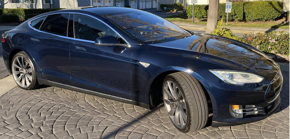 Tesla PMMB Monterey Blue Basecoat Clearcoat Complete Gallon Kit