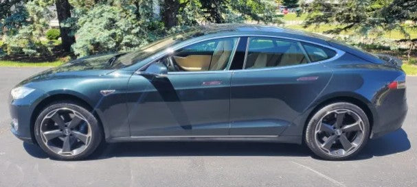 Tesla PMSG Sequoia Green Basecoat Clearcoat Complete Gallon Kit