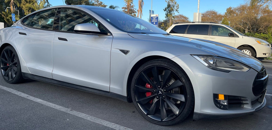 Tesla PMSS San Simen Silver Basecoat Clearcoat Quart Complete Paint Kit