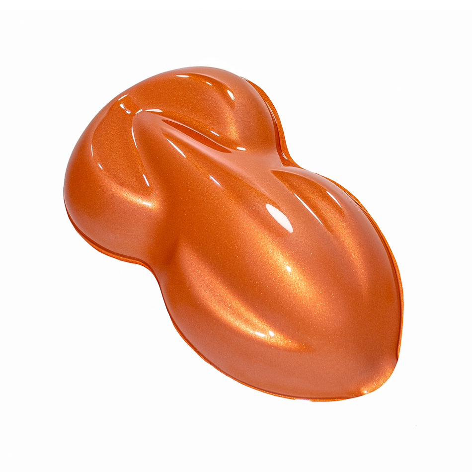 Tiger Orange Metallic Basecoat + Reducer Quart (Basecoat Only) Kit