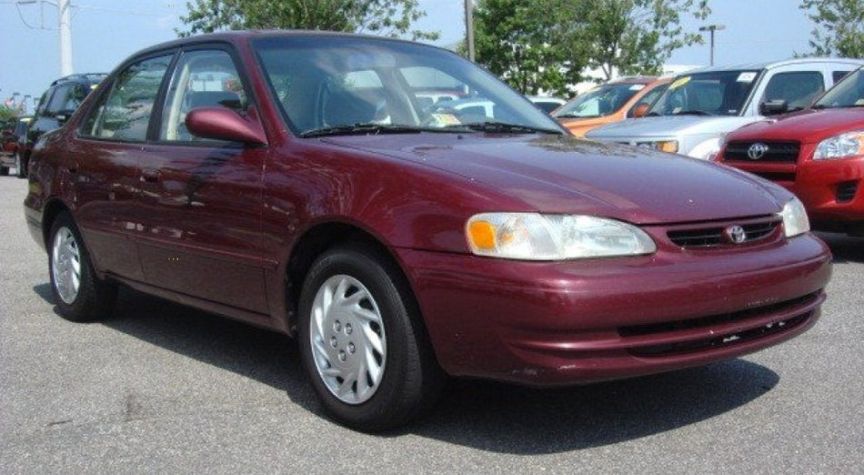 Toyota 3L3 Ruby Red Basecoat With Reducer Quart (Basecoat Only)