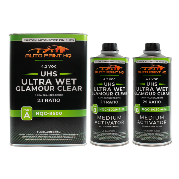 thumbnail image 2 of Super Wet Euro Clear Coat Kit – 1 Quart + 1 Pint Act 2:1 – Auto Paint HQ 2 of 5