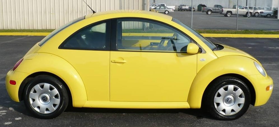 Audi/VW LD1D Double Yellow Basecoat Clearcoat Complete Gallon Kit
