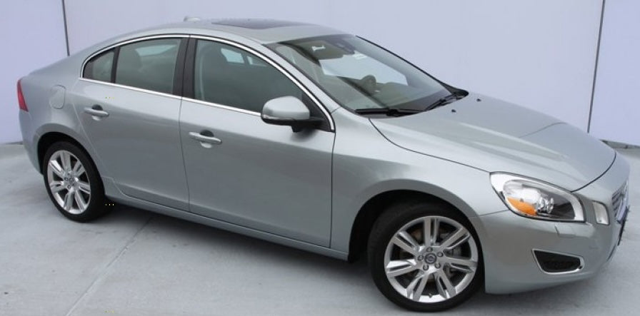 Volvo 477 Electric Silver Metallic Basecoat Clearcoat Quart Complete Paint Kit