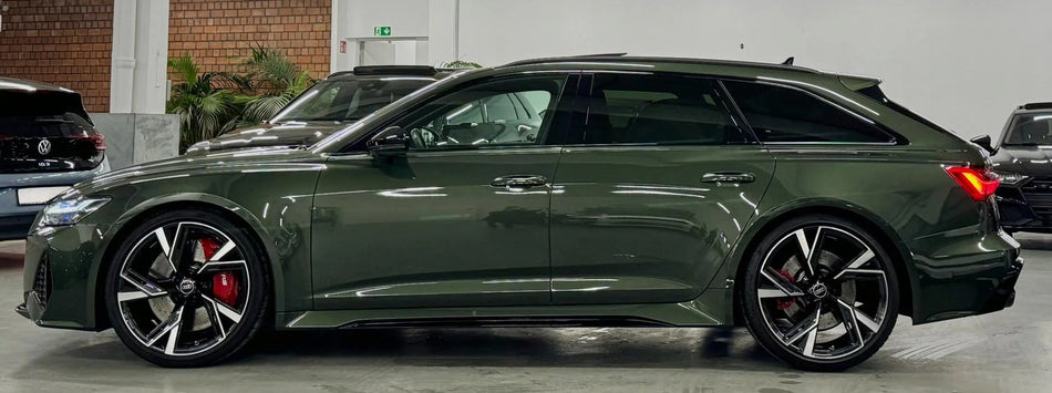 Audi/VW LX6M District Green Basecoat With Reducer Quart (Basecoat Only)