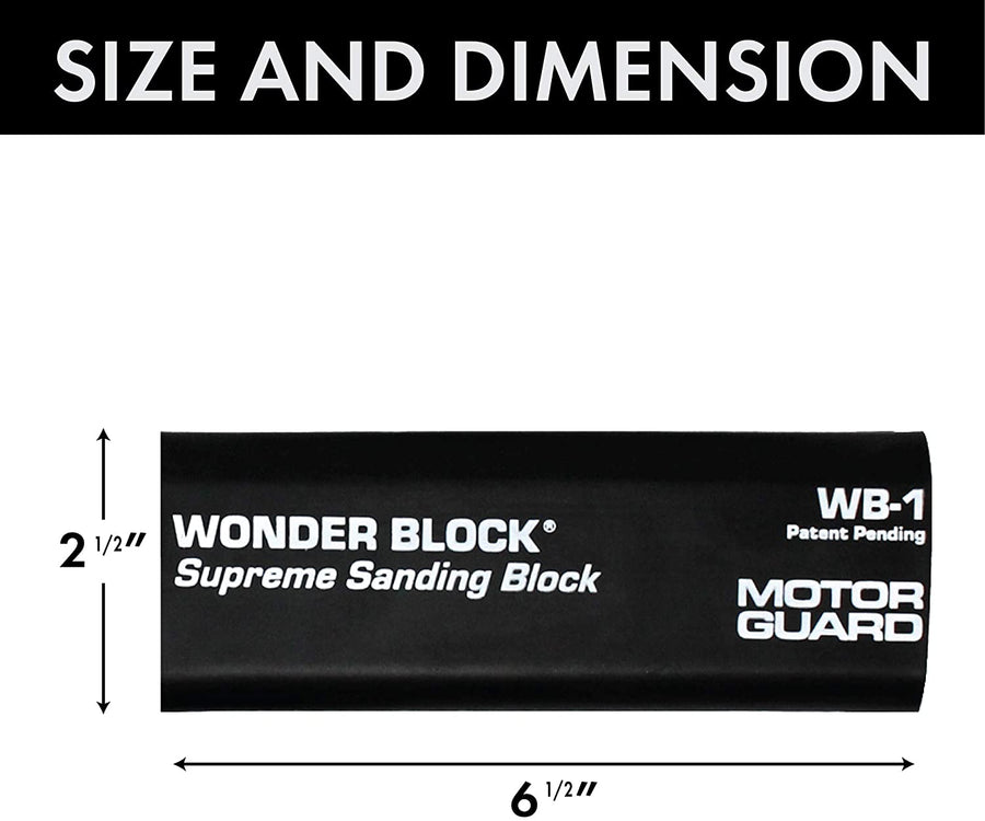 Motor Guard Wonder Block Sanding Block 2-1/2