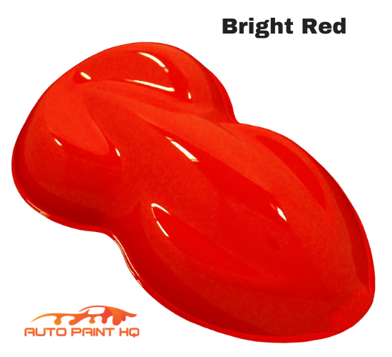 High Gloss Bright Red Acrylic Urethane Single Stage Gallon Paint Kit ...