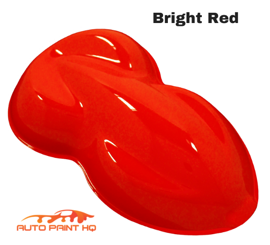 High Gloss Bright Red Acrylic Urethane Single Stage Gallon Paint Kit