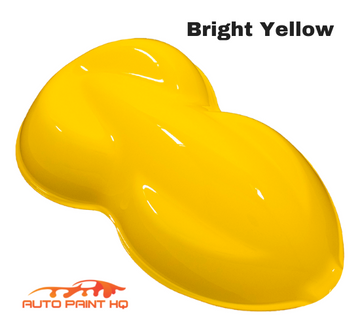 High Gloss Bright Yellow Acrylic Urethane Single Stage Gallon Paint Kit