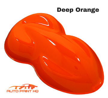 High Gloss Deep Orange Acrylic Urethane Single Stage Gallon Paint Kit