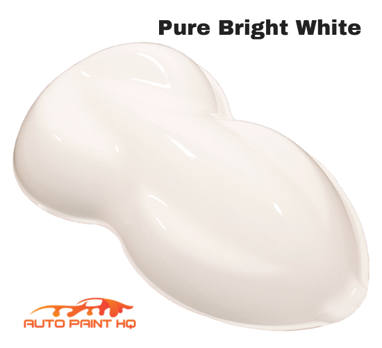 High Gloss Pure Bright White Acrylic Urethane Single Stage Gallon Paint Kit
