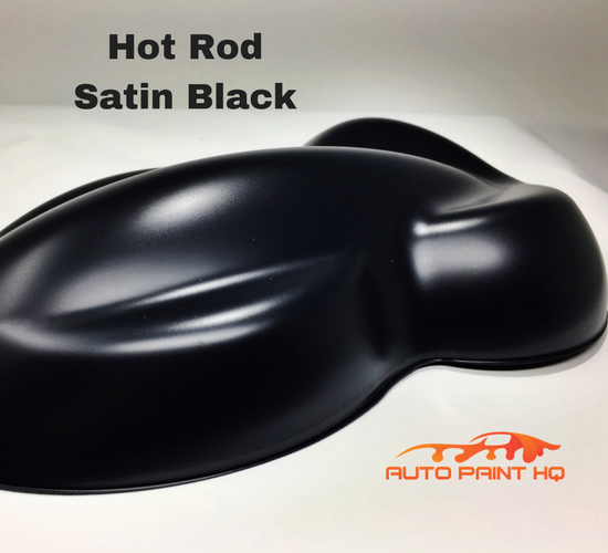 Satin Black Hot Rod Gallon 2K Urethane Single Stage Paint Kit