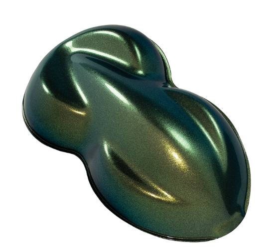 UreKem Chameleon Paint Kit For Motorcycles - Includes Black Base, Color-Shift Paint & Clear Coat