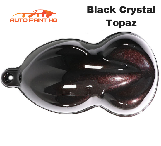 Black Crystal Topaz Pearl Basecoat with Reducer Gallon (Basecoat Only) Paint