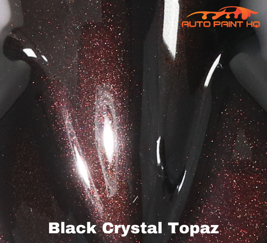 Black Crystal Topaz Pearl Basecoat with Reducer Gallon (Basecoat Only) Paint