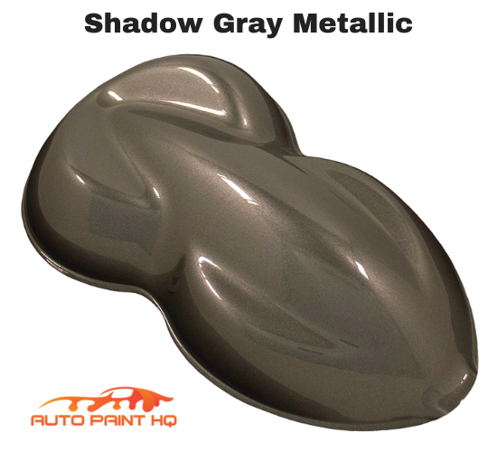 Shadow Gray Metallic Basecoat Clearcoat Complete Gallon Kit - Auto Paint HQ