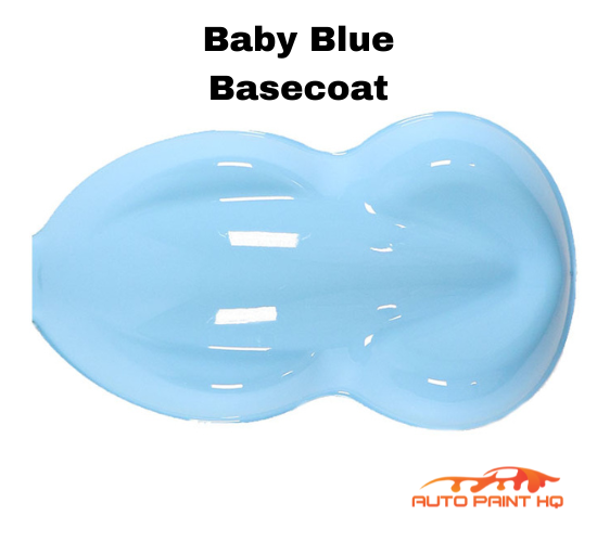 Baby Blue Basecoat With Reducer Gallon (Basecoat Only) Car Auto Paint Kit