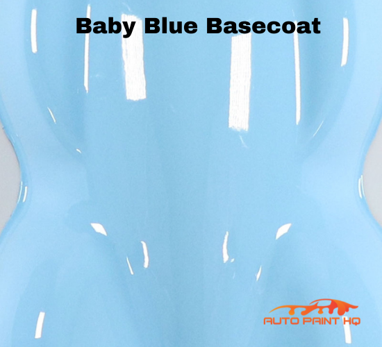 Baby Blue Basecoat Clearcoat Complete Gallon Kit