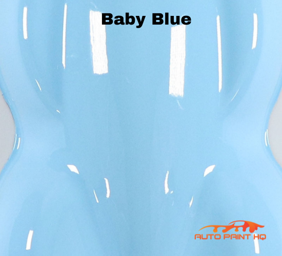 High Gloss Baby Blue Gallon Acrylic Enamel Car Auto Paint Kit