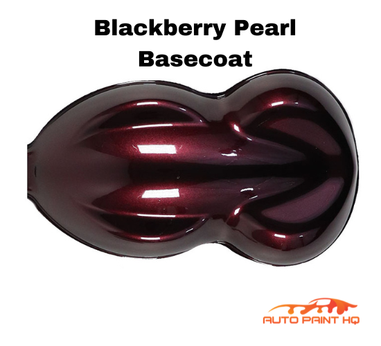 Blackberry Pearl Basecoat + Reducer Quart (Basecoat Only) Motorcycle Auto Paint