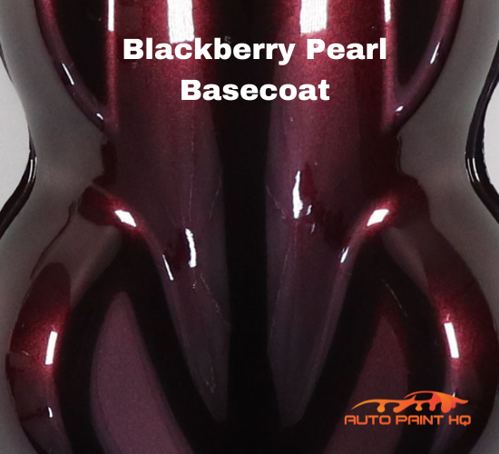 Blackberry Pearl Basecoat + Reducer Quart (Basecoat Only) Motorcycle Auto Paint