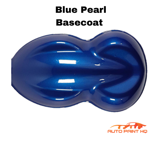 Blue Pearl Basecoat Clearcoat Quart Complete Paint Kit