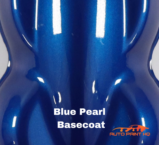 Blue Pearl Basecoat + Reducer Quart (Basecoat Only) Auto Paint Kit