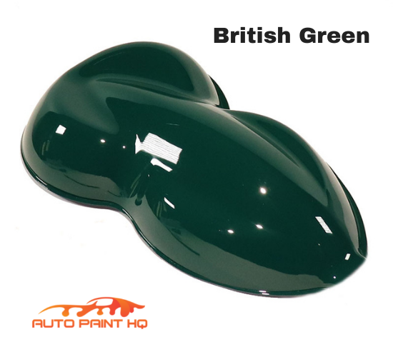British Green Basecoat Clearcoat Complete Gallon Kit